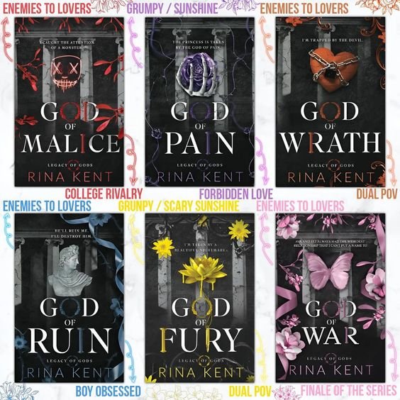 Legacy of Gods books Serie by Rina Kent - ReadFellow